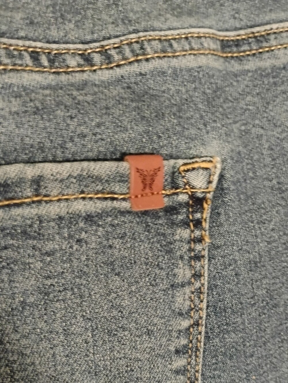 Jessica Simpson Women's Daisy Flare Fitted Flare in Dark Wash Size Plus 24W - Picture 14 of 16